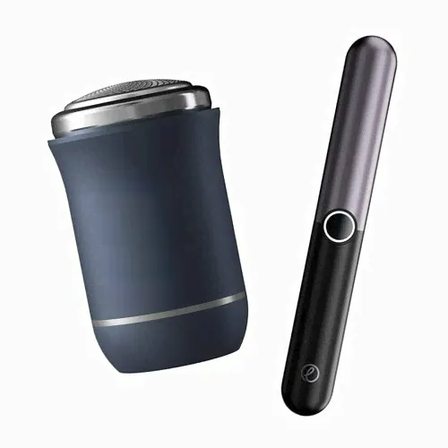 Комплект триммер Enchen Mocha N + электробритва Enchen Traveller (Black/Blue)
