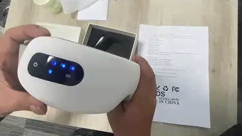Eye Massager 2021 Summer Voice Control Air Compression Pressure,Heat, Vibration and Bluetooth Music