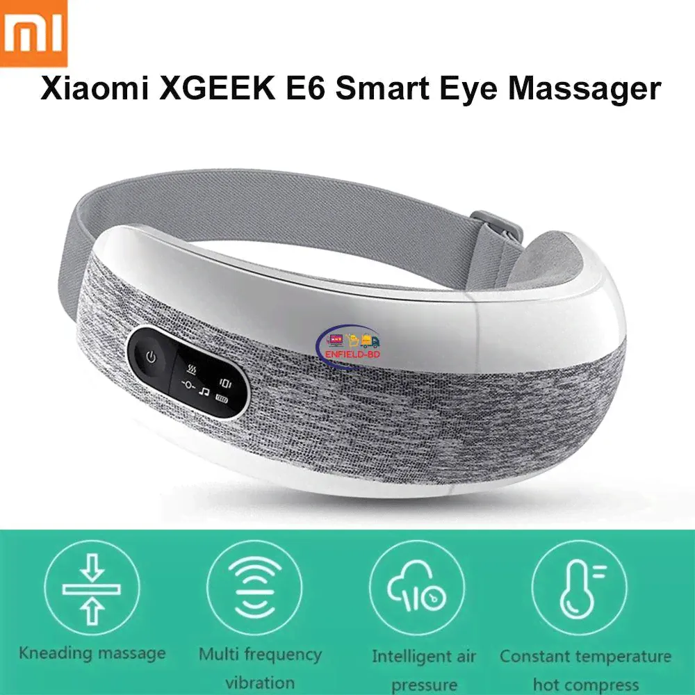 Xiaomi Enchen E6 Eye Massage Machine Smart Eye Massager Bluetooth Music 40 Degree Hot Compress 4 Modes Press Foldable Eye Relax Massager-0