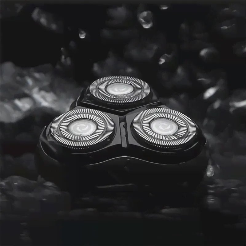 Оригинальные головки для электробритвы Youpin Enchen BlackStone 3 Pro, Водонепроницаемые двухслойные стальные лезвия (art.: 3920c23507afe)-3