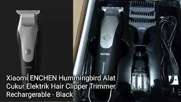 Xiaomi ENCHEN Hummingbird Alat Cukur Elektrik Hair Clipper Trimmer Rechargerable - Black