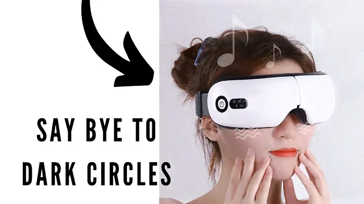 NO MORE Dry Eyes 😎 Eye Massager with Heat Compression to Reduce Eye Dark Circles & Improve Sleep