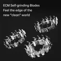 ENCHEN Steel 3S IPX7 водонепроницаемый рейтинг LCD 3D плавающая головка резака Smart Anti-Pinch борода (art.: 3920bd235850d)